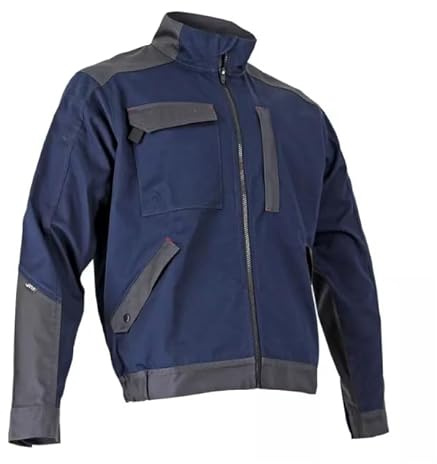 DSTOCK60 – Veste de travail multipoches pour homme – BATTERIE – bleu foncé/gris sombre – 2287 – LMA