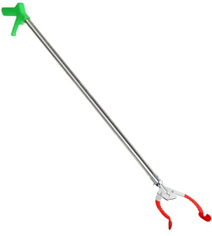 Sharplace Strumento di Presa e di Assistenza per Raggiungere, Strumento di Pulizia per Esterni, casa, Giardino, Impugnatura ergonomica, Raccoglitore di rifiuti