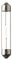 SPAHN - 10 bombillas tubulares de 24 V, 3 W, S6, 6,5 x 36 mm, 24 V, 3 W