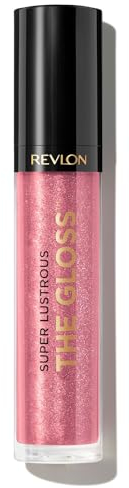Revlon Super Lustrous Lip Gloss, High Impact Lipcolor with Moisturizing Creamy Formula, Infused with Agave, Moringa Oil, & Cupuacu Butter, Rose Quartz (301)