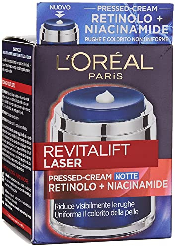 L'Oréal Paris Revitalift Laser Pressed Cream Retinolo + Niacinamide Notte