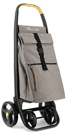 Rolser Carro Clec Termo Eco 8 Plus Lemon 4 Ruedas Grandes - Granito