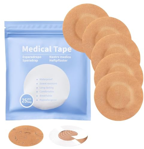 Sinocare 25 Parches Autoadhesivos Libre 1-3 Impermeables Beige