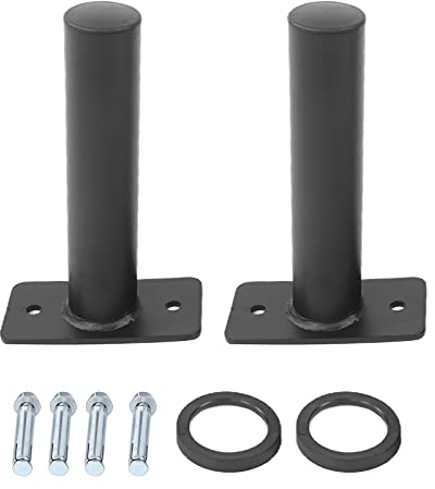 BTER Soporte De Placa De Peso Montado En La Pared, Estante De Almacenamiento De Placa De Peso Olímpico De Acero Inoxidable con Capacidad De 500 Libras, Se Adapta A Platos De Peso Olímpico De 2