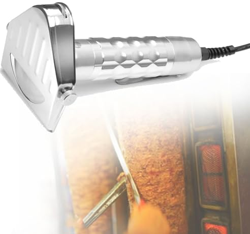 SACLMD Coltello Doner Kebab Elettrico Professionale Senza Fili,Affettatrice Kebab Elettrica Efficiente,Affettatrice Kebab più Sottile Coltello Giroscopio per Carne Affettata,110V