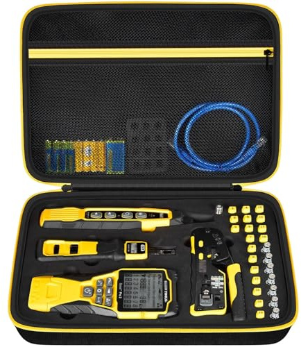 Case Compatible with Klein Tools VDV501-851 VDV500-123 VDV226-110 VDV427-300. Storage Carrying Travel Holder for Cable Tester for Scout Pro 3/ Tracer Probe/Wire Stripper and Accessories (Box Only)