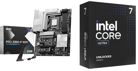 MSI PRO Z890-P WiFi Mainboard + Intel® Core™ Ultra 7 Desktop-Prozessor 265K 20 Kerne