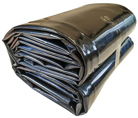 Bâche durable 20S pour étangs de jardin, étangs et ruisseaux, respectueux de l'environnement, résistant aux déchirures, 5 x 5 m, parfait pour les plans d'eau d'arrière-cour