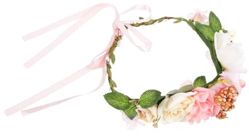 FRCOLOR Couronne De Mariée Pour Fête De Mariage Couronne Décorative Et Facile à Porter