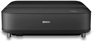 Epson Lifestudio Grand EH-LS670B Nero metallizzato, videoproiettore laser intelligente a ottica ultra-corta, 4K PRO UHD, Sound by Bose, Google TV, schermo fino a 120, garanzia di 5 anni*