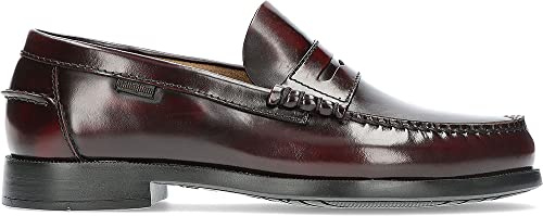CallagHan herr Mokassins 16100C, - Röd Rioja - 41 EU
