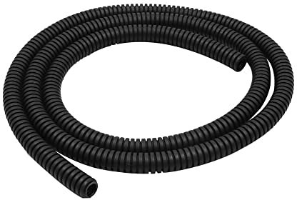 X AUTOHAUX 3.28ft 7mm Wire Loom Tubing Auto Wire Conduit Flexible Cable