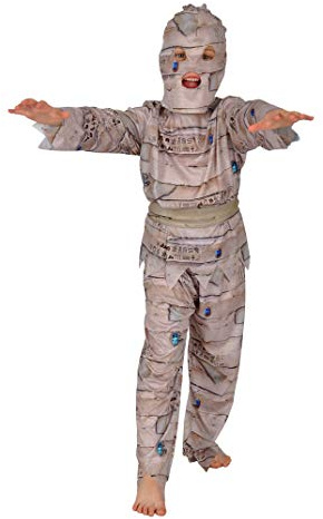 Mummy costume disguise fancy dress boy (Size 5-7 years)