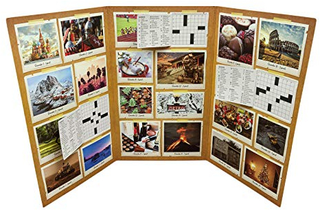 The Advent Calendar for Crossword Lovers – Volume 1 – 24 Puzzles Christmas Countdown for Adults and Seniors, Easy, Medium, and Hard Puzzles, Constructors featured in The Guardian, New York Times, etc.