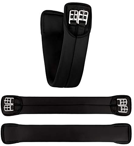 Equinate Kurzgurt Sattelgurt Portland Neopren Bauchgurt Dressurgurt 70cm