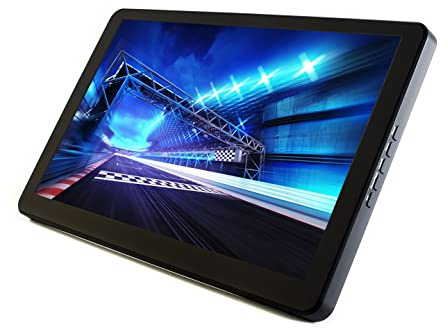 Waveshare 15.6inch Capacitive Touch Screen LCD (H) with Case 1920×1080 Resolution HDMI IPS Display Supports All Versions of Raspberry Pi Jetson Nano PC Game Console