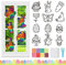 MEISHANG Ostern Basteln Kinder,12 Stück Fensterbilder Ostern Basteln,Ostern Fensterdeko,Osterdeko Fenster,DIY Papierbasteln Ostern Handwerk für Mädchen Jungen Frühling Ostern Party Geschenk
