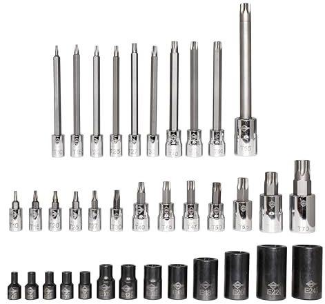 Mayhew Tools 16063F Master Socket Bit Set, 36-Piece Torx