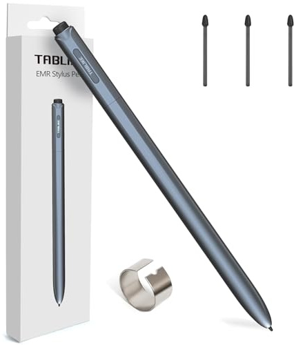 TABLIKE IP151 EMR Stylus Pen with Digital Eraser + 3 Replacement Tips | 4096 Pressure Level Sensitivity&Palm Rejection, Compatible with Remarkable/Kindle Scribe/Wacom Tablets/Samsung/Boox EMR Devices