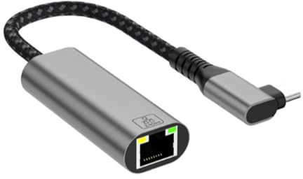 LLINthy Aluminum USB Type C Hubs To RJ45 2.5Gbps Ethernet Adapter Converters USB Networking Adapter For Tablet