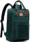 VASCHY Backpack for Women, Men Vintage School Travel Work Rucksack (Dark Green)