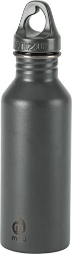 MIZU Single Wall Container Trinkflasche, Graphite, OneSize