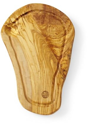 HENDI Tagliere scanalato in legno d'ulivo, ca. 300x210x(H)18mm