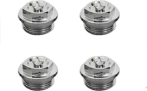 4 unids 3/4 válvula de aire de radiador macho, kit manual de válvula de purga de ventilación de aire del radiador, accesorios del sistema de calefacción