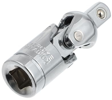 Uonlytech 1 Pc Adaptateur Universel Douille Universelle Outils Matériels De Réparation Automatique Manchon De Joint Tournant Douille à Cardan Silver Acier Chrome-vanadium -v