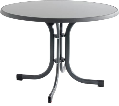 Klapptisch Paco matt-anthrazit Ø 100 cm