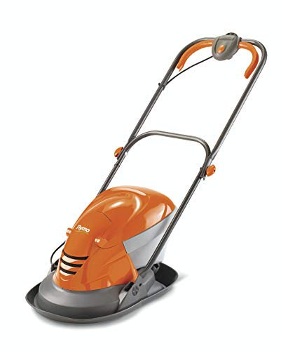 Flymo Cortacésped eléctrico Hover Vac 270, 1400 W, Ancho de Corte 27 cm, contenedor de césped de 15 L