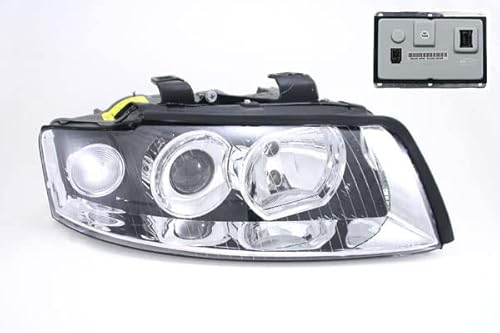 Johns, Scheinwerfer passend für Audi A4 8E 10/01-11/04 Xenon D1S/H7 rech. + Steuerg.