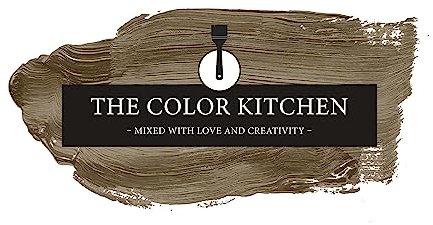 Livingwalls Wall Paint The Color Kitchen – Brown TCK6014 – 5 L – high opacity, matte, low-odor – interior paint, scrub-resistant