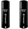 Transcend 16GB JetFlash 350 USB 2.0 USB Stick TS16GJF350 (Pack of 2)