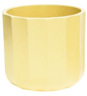 Ivyline Pot de Fleurs en céramique Citron Géo 12 x 12 cm