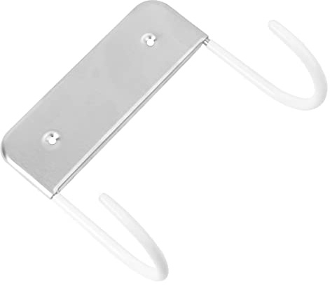 Ciieeo Soporte De Pared para Tabla De Planchar Soporte De Almacenamiento De Acero Inoxidable para Lavandería Ganchos para Toallas De Baño Soporte De Plancha Eléctrica Percha De Ropa