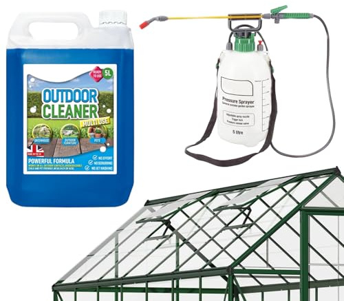 5 Litre Ready To Use Outdoor Cleaner Complete With 5L Pressure Sprayer