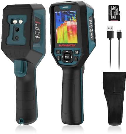 AYJYZHIAG Infrared Thermal Imager Floor Heating Detector Temperature Thermal Imaging Camera For Water Pipe Leak, Electric Repair