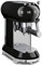 Smeg ECF01BLUK 50's retro style espresso coffee machine, stainless steel filter holder, an anti-drip system, 1L, Black
