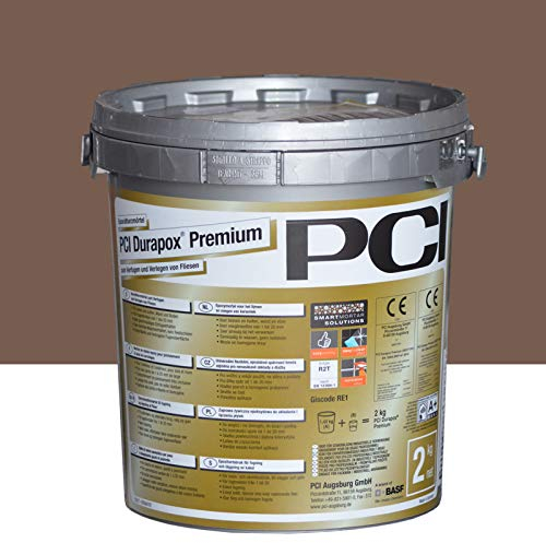 PCI Durapox Premium - Mortero de resina de reacción, Marrón