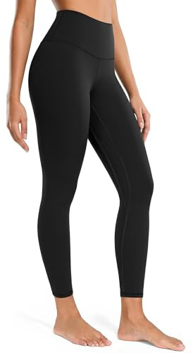 Colorfulkoala Essential Leggings für Damen 7/8 Hose, Schwarz, XL