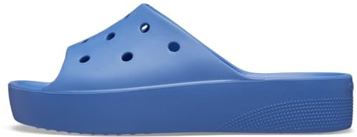 Crocs, Women's Slides, Blue, 7 UK