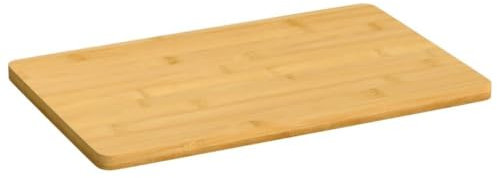 Sufrk Breakfast Board Set of 6 22 x 14 x 0.8 cm Bamboo Chopping Board Bamboo Bread Boards
