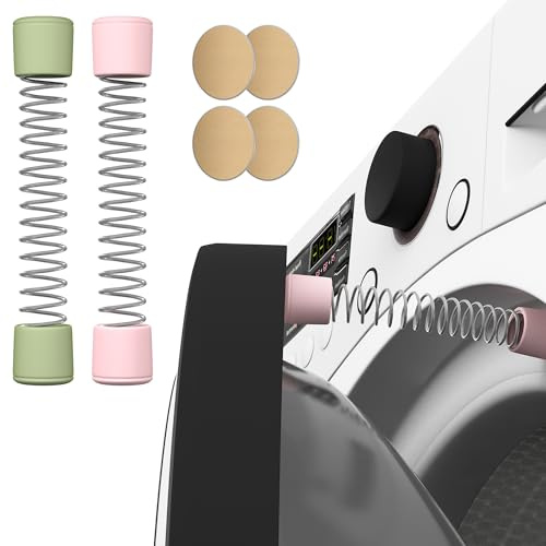 Frontlastad tvättmaskin dörrstöd, magnetisk tvättmaskin dörrhållare håll dörren till tvättmaskinen öppen för att bilda luktbildning möglig (rosa + grön)