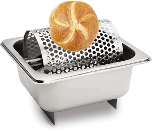 Ruota per Spalmare Il Burro in Acciaio Inox, Rullo per Spalmare Il Burro, Rullo per Spalmare Il Burro in Modo Uniforme, Distributore di Burro per La Cucina del Negozio Bistecche di Pane di Mais