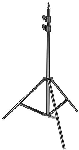 Neewer - Supporto per luce pesante, 92 – 200 cm, stabile treppiede regolabile per riflettori, softbox, luce, ombrelli con portata fino a 8 kg