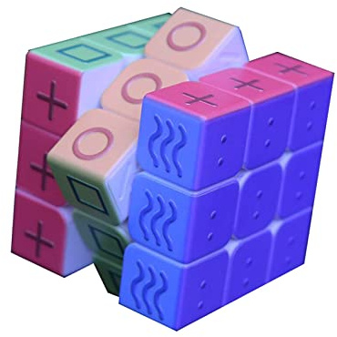 Cuberspeed Blind Cube 3x3 Speed Cube Blind Cube Puzzle