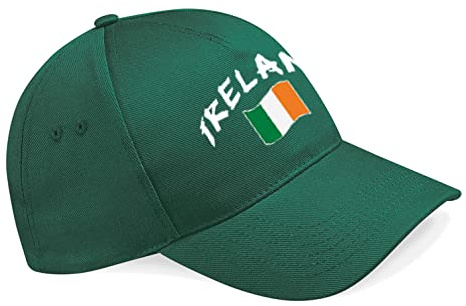 Supportershop Unisex Irland Baseballkappe, Grün, Einheitsgröße EU, grün, One Size