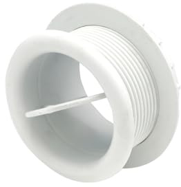 La Ventilazione F670B Adjustable Round Window Box Grille Diameter 70mm White