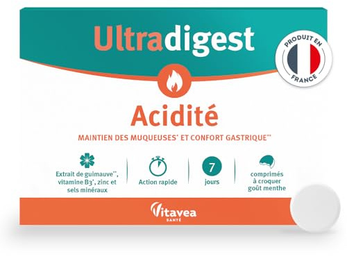 Vitavea Santé Ultradigest Acidité 14 comprimés à croquer